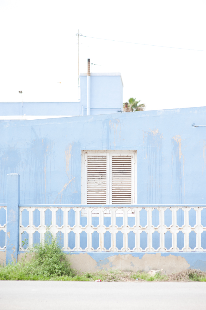 Blue House in Valencia Spain