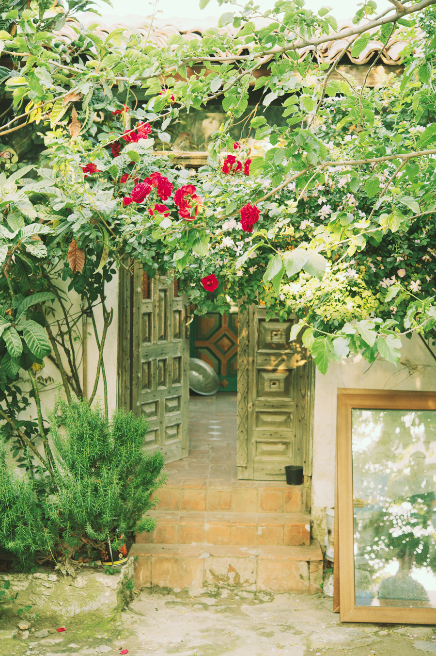 Lush Entryway in Sirince Turkey