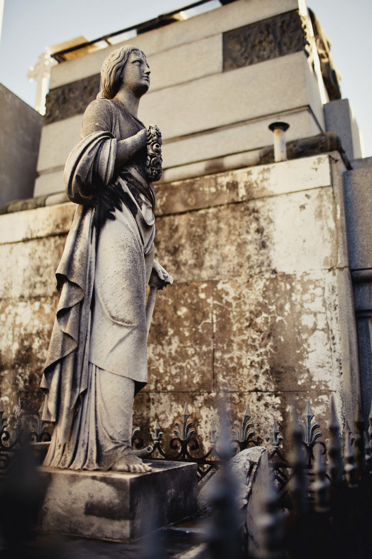 Stone Statue in Argentina Stone Statue in Argentina