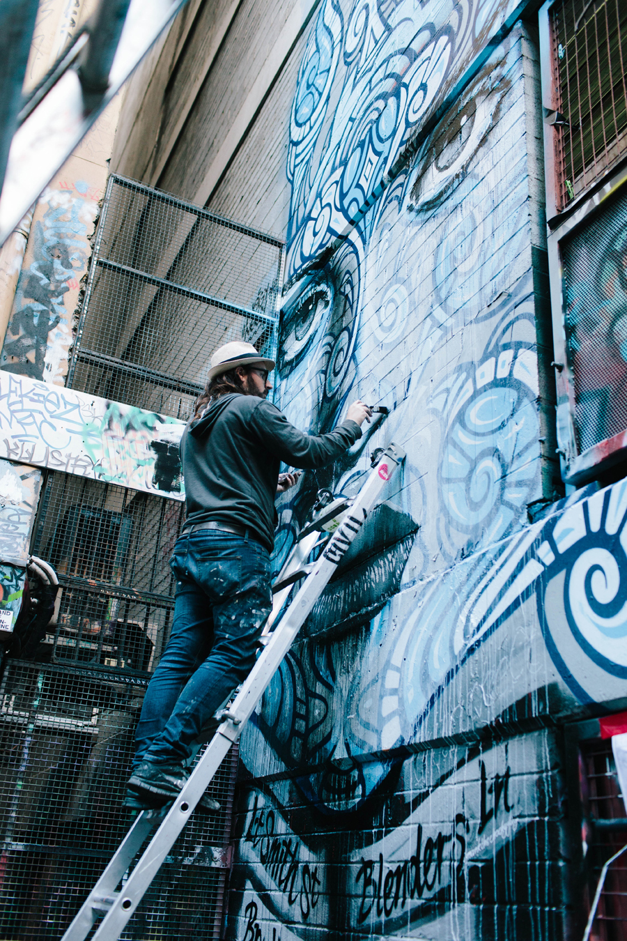 Street Artist in Melbourne