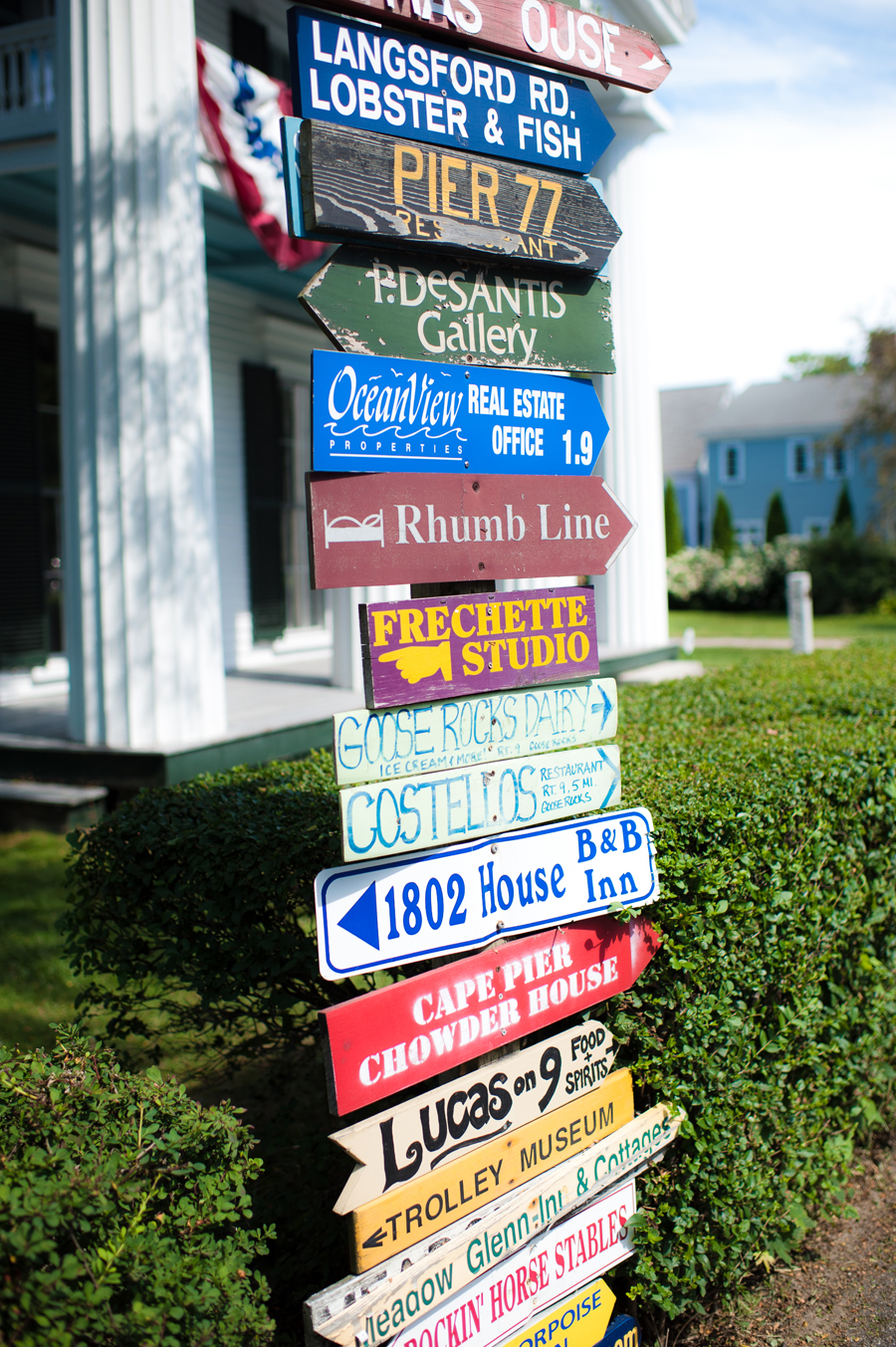Street Signs in Kennebunkport