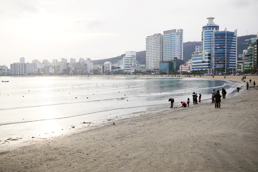 Waterfront in the Haeundae District Waterfront in the Haeundae District