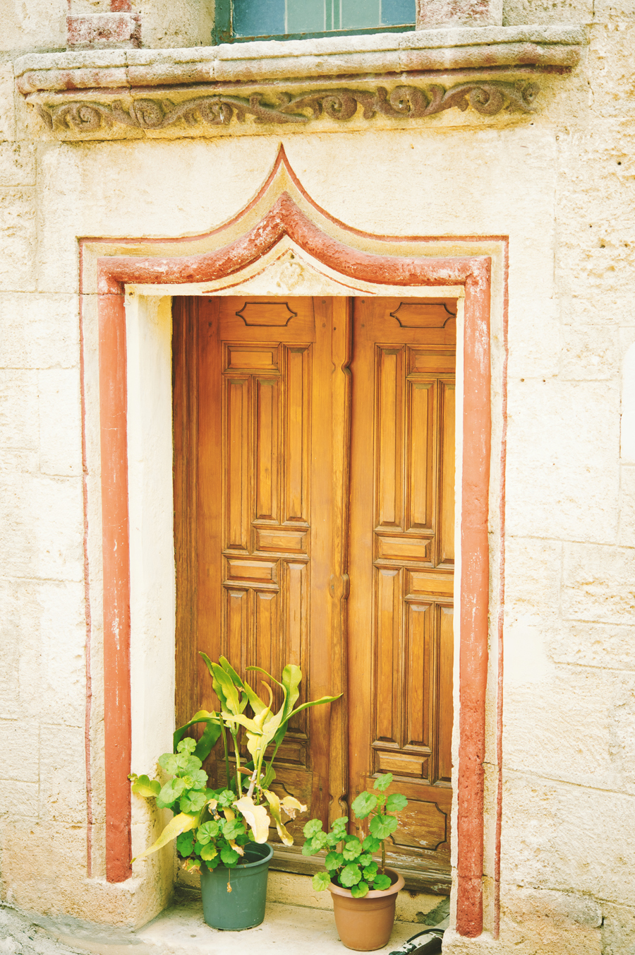 Wood Door in Bodrum Turkey