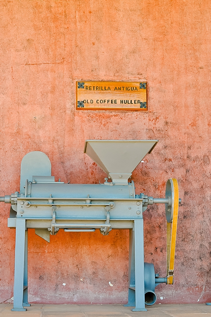 Coffee Huller at Finca Filadelfia Coffee Plantation