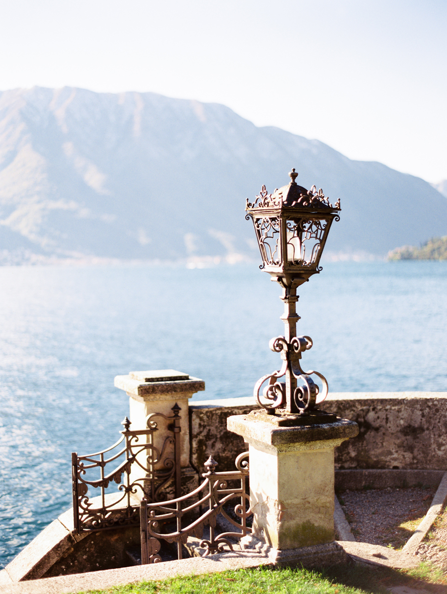 Iron Lamppost at Lake Como