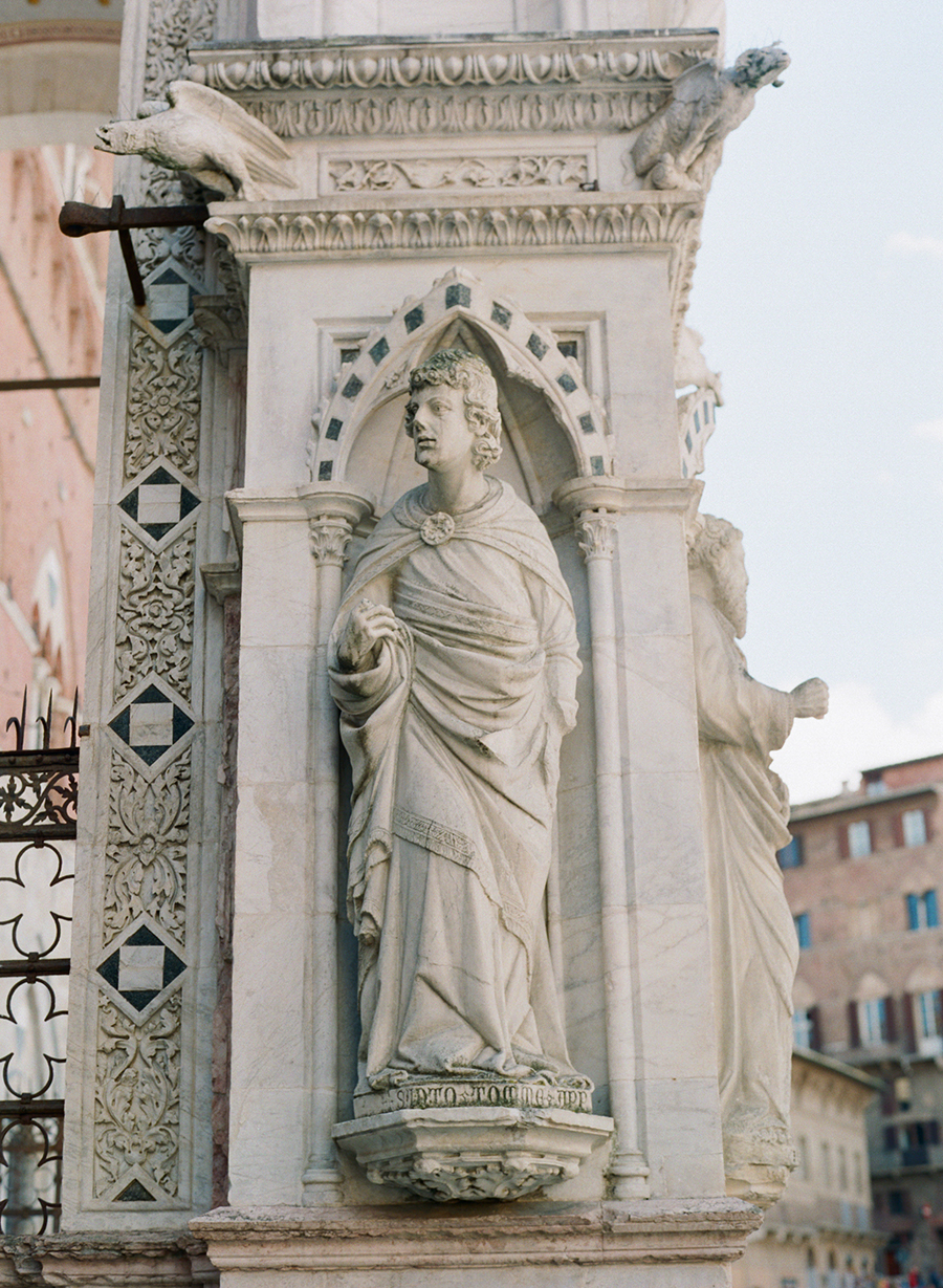 Marble Statue in Siena