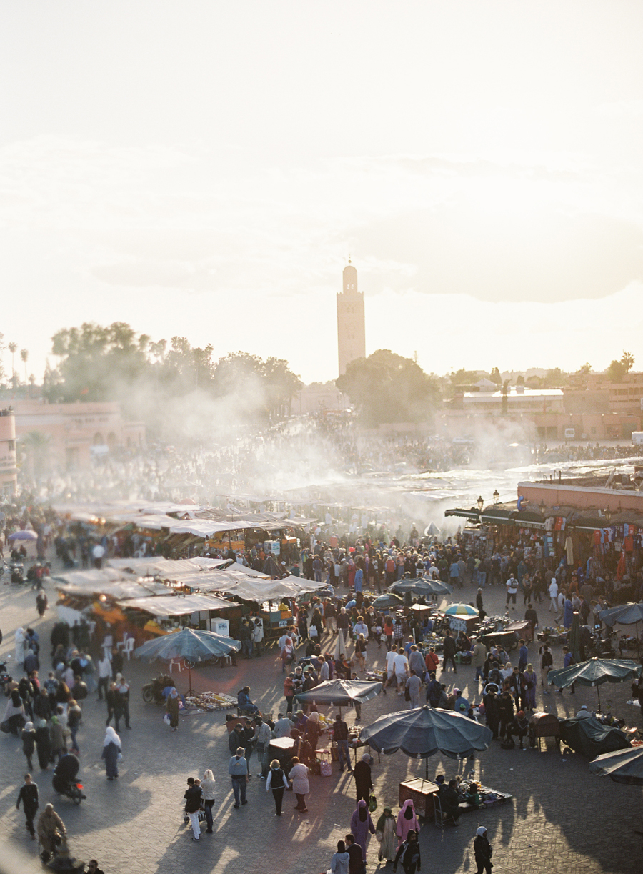 Market in Marrakech Morocco