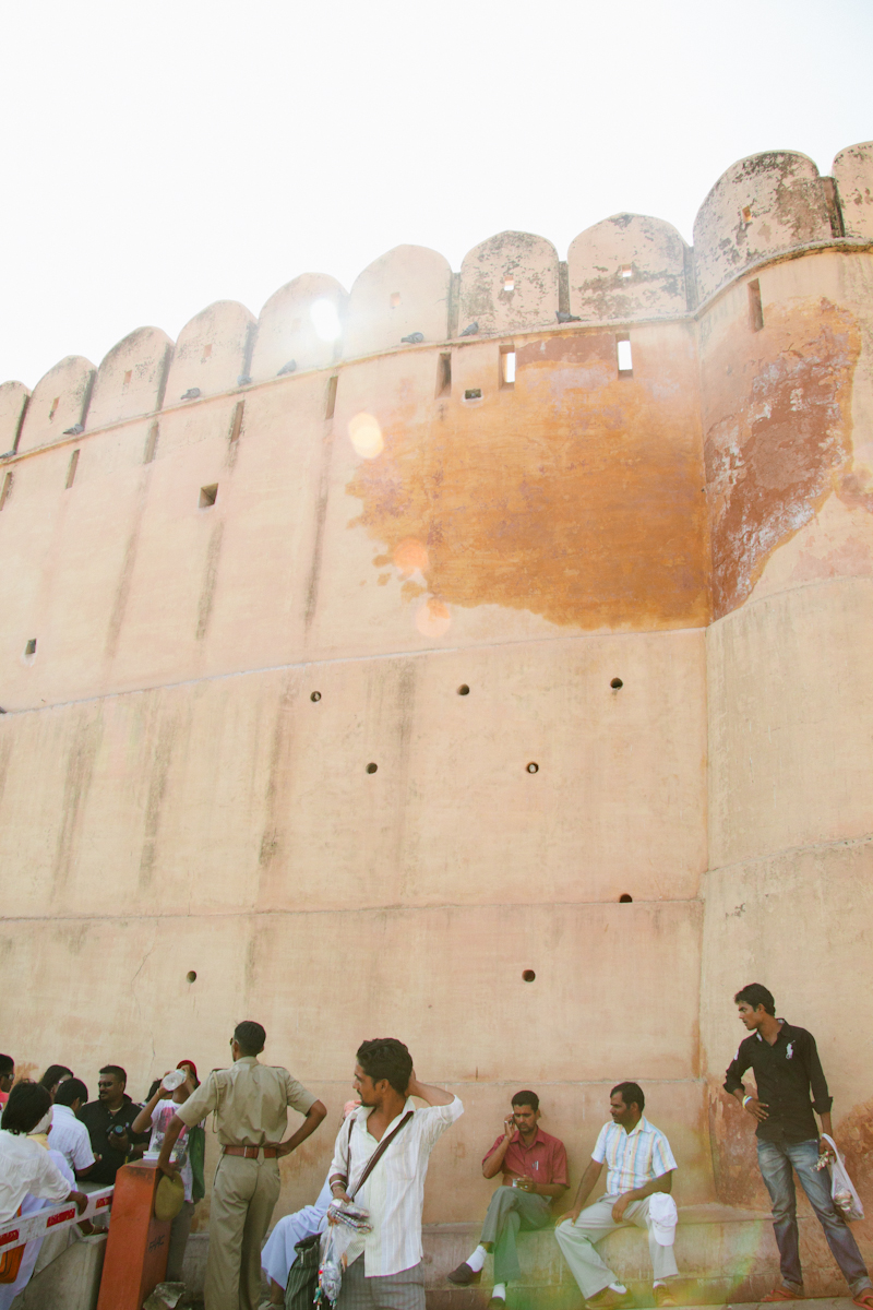 Men in Amber Fort