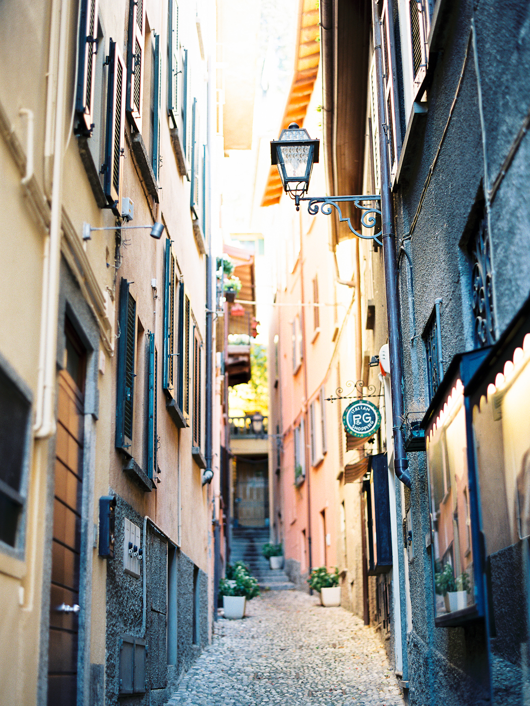 Narrow Alleys of Lake Como Italy