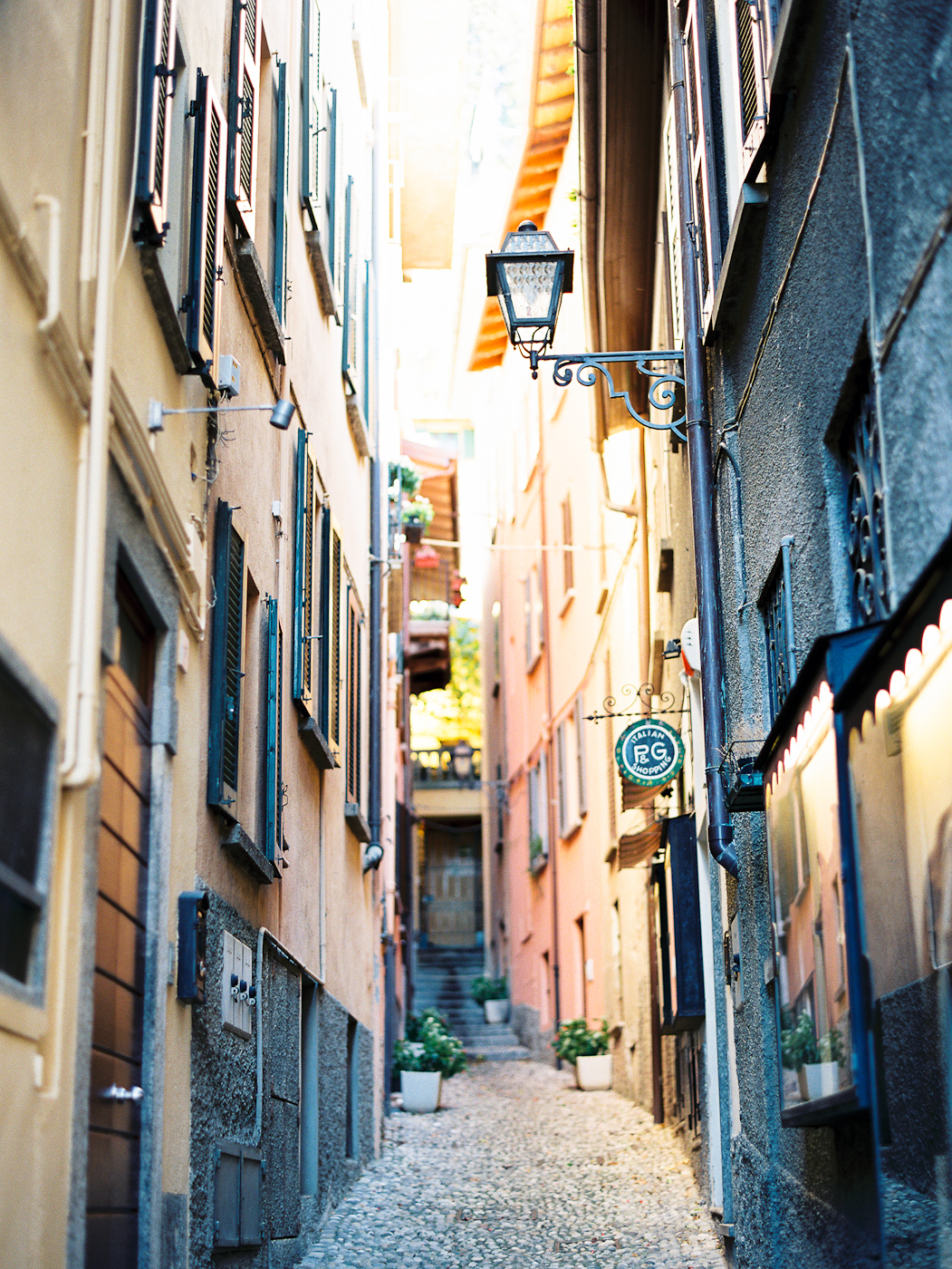 Narrow Alleys of Lake Como Italy Narrow Alleys of Lake Como Italy
