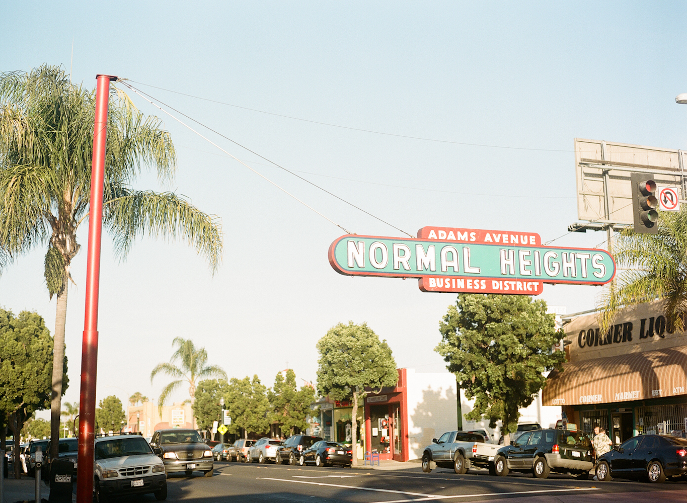 Normal Heights Neighborhood of San Diego