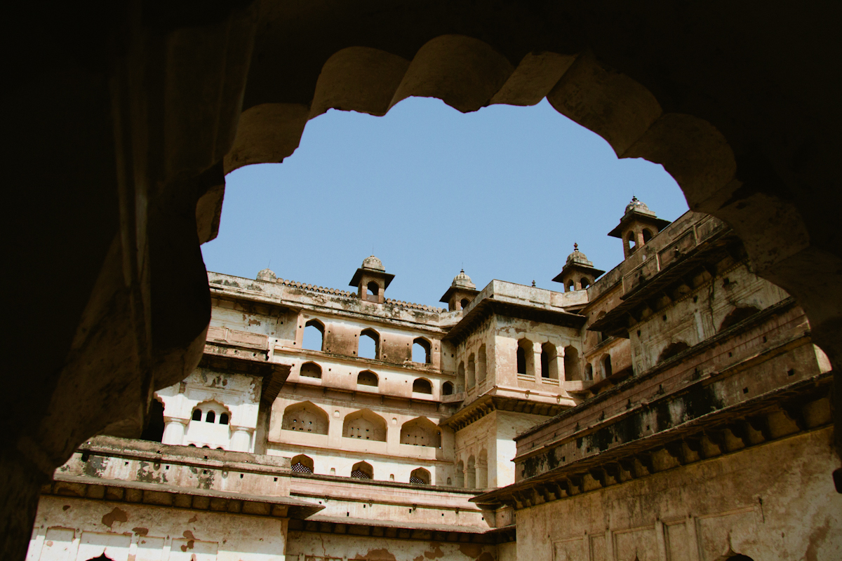 Orchha Fort in India