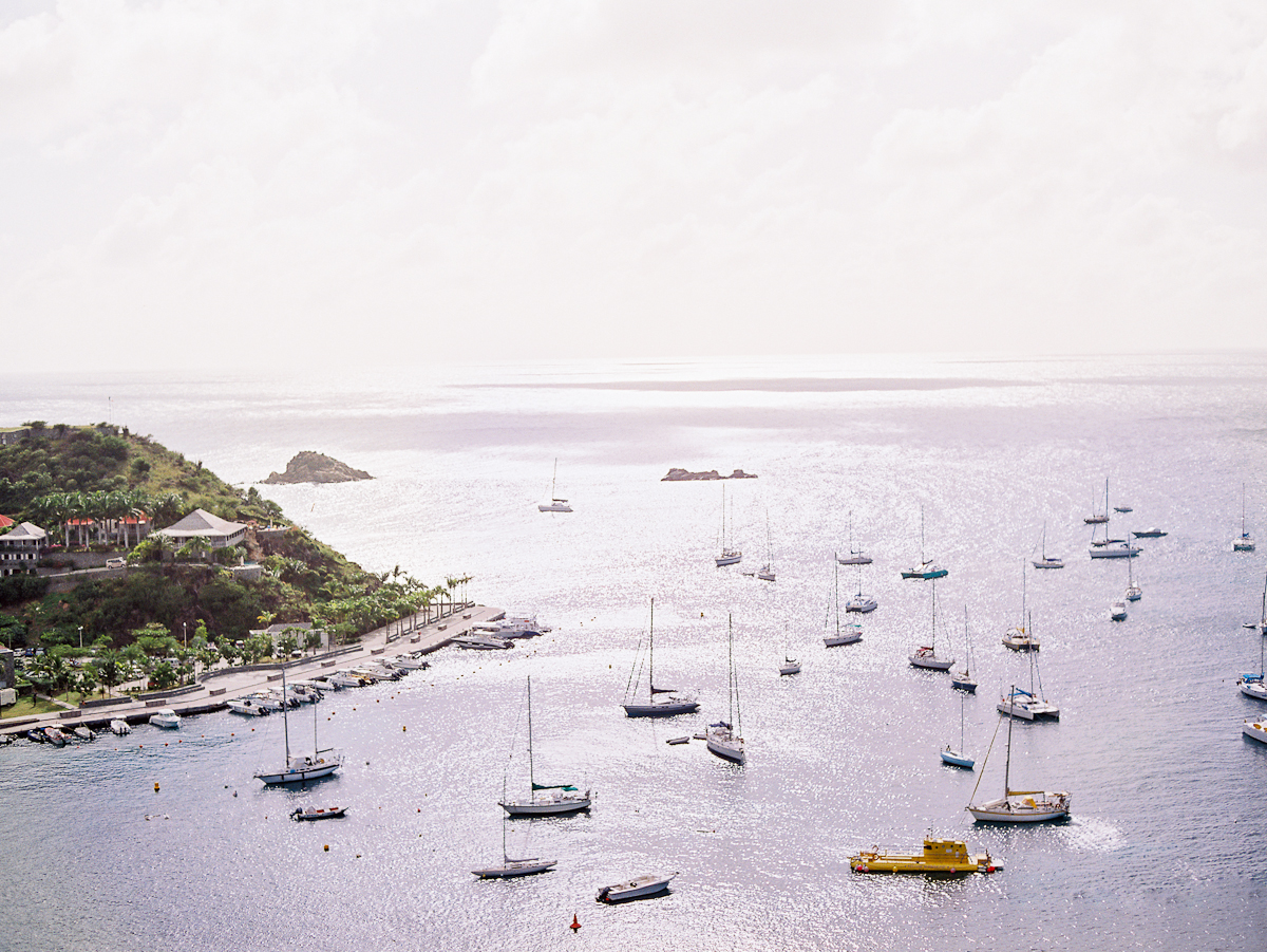 Sailboat Harbor at St Barth