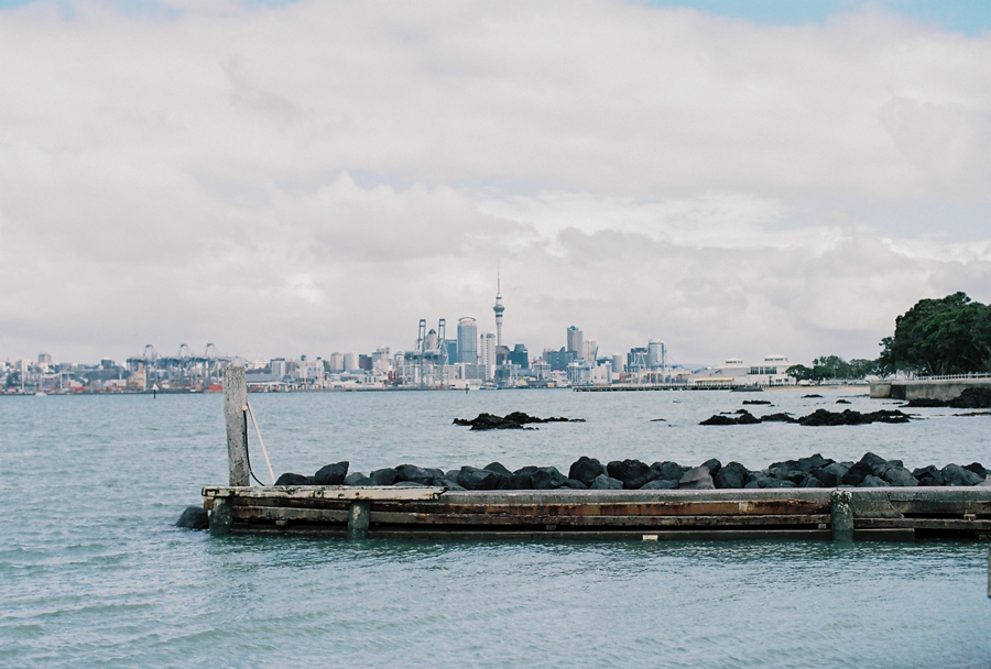 View of Auckland from the Devonport Waterfront
