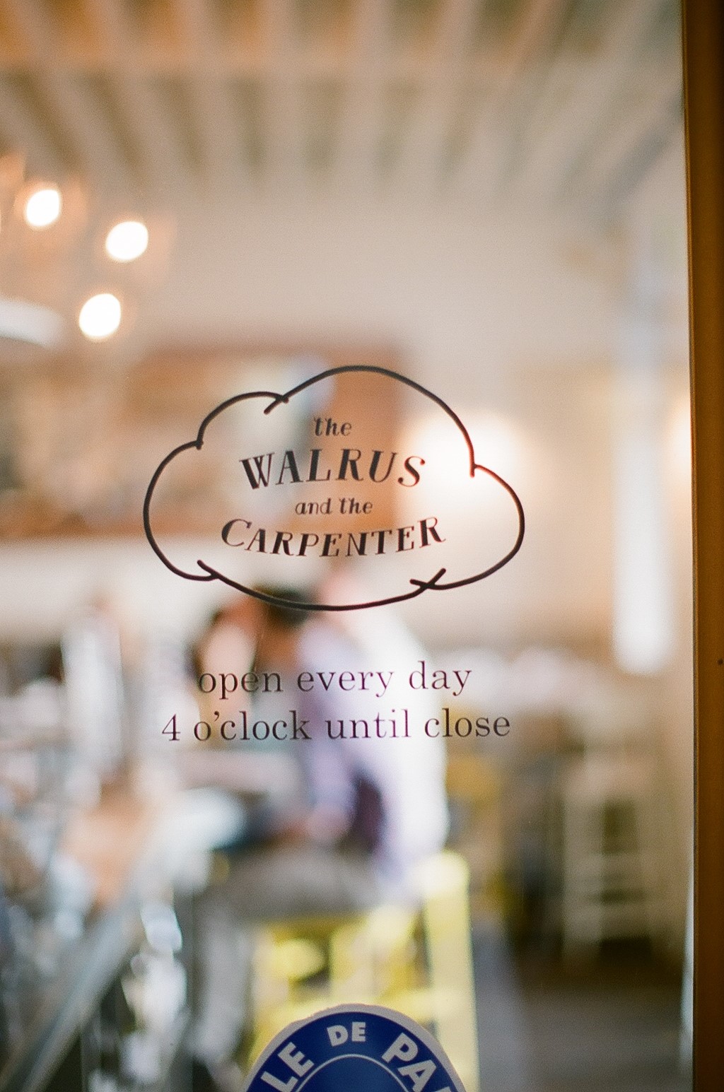 Walrus and the Carpenter in Seattle Walrus and the Carpenter in Seattle