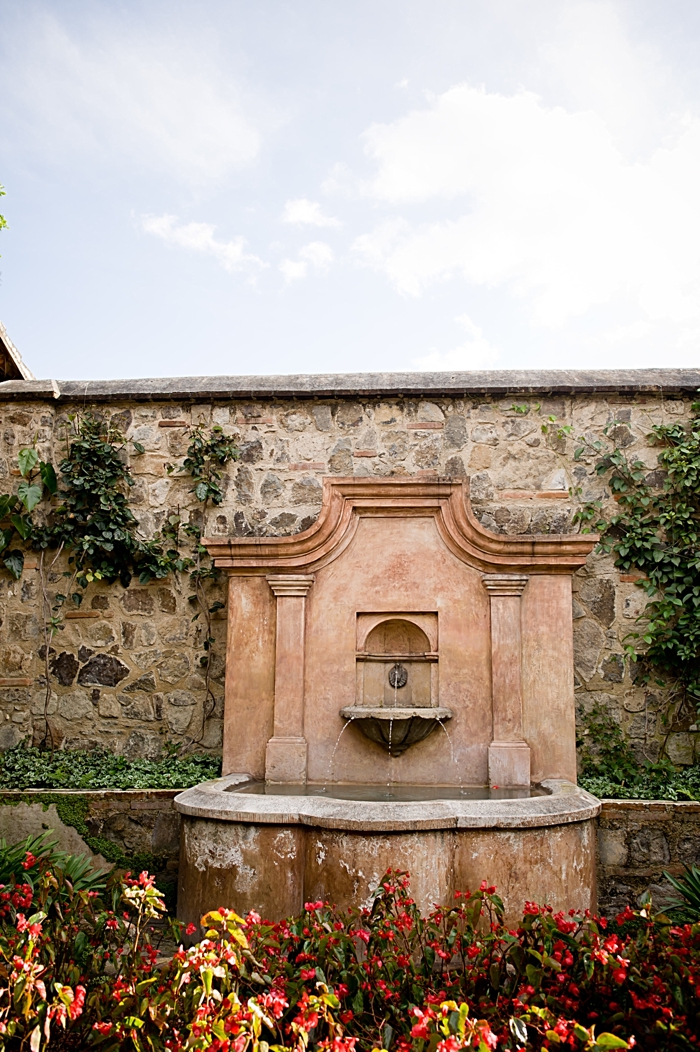 Water Feature in Antigua Guatemala