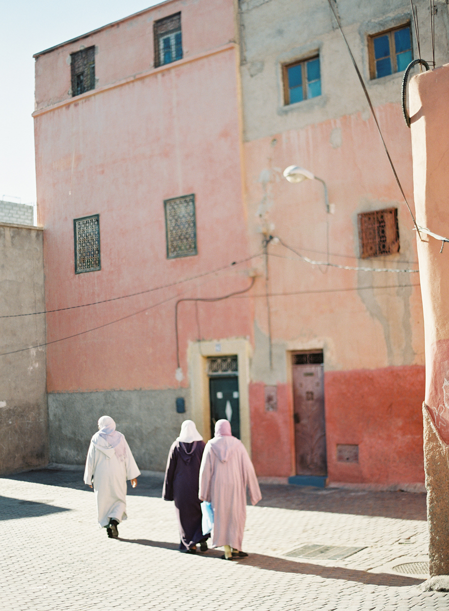 Women in the Streets of Morocco