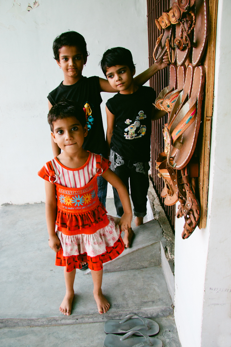 Young Kids in Orchha India