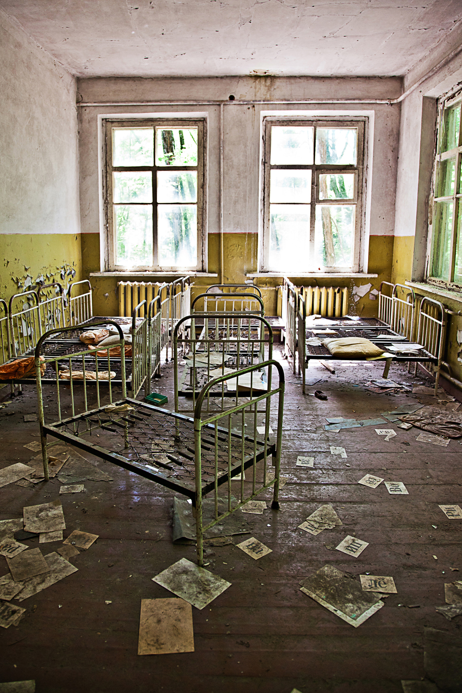 Abandoned Bedroom Near Chernobyl