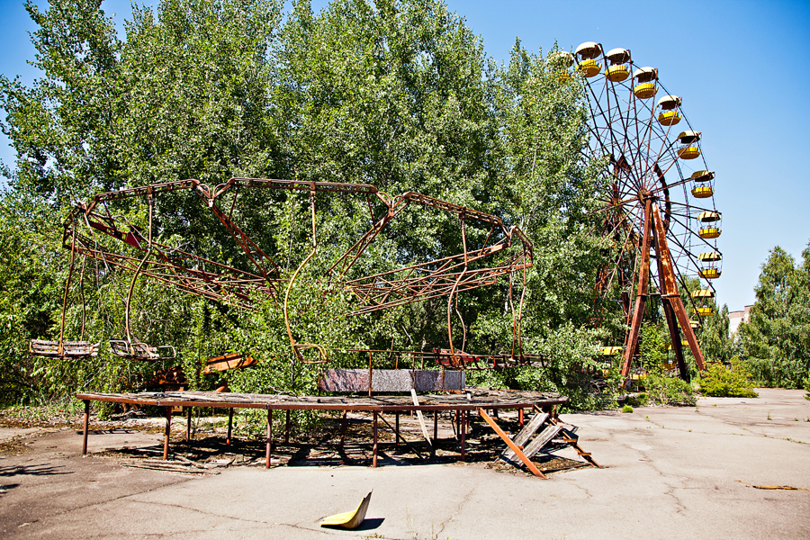 Abandoned Park Near Chernobyl