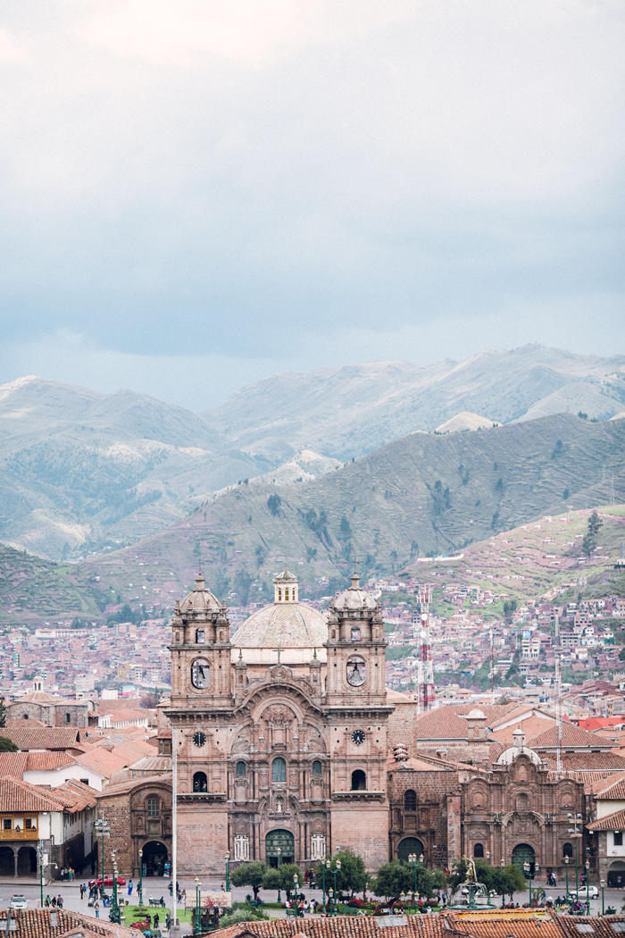Buildings of Cusco Peru