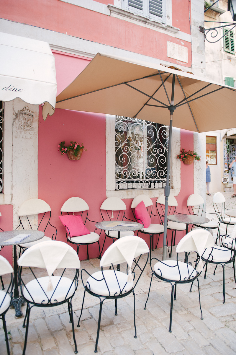Cafe Dining in Croatia