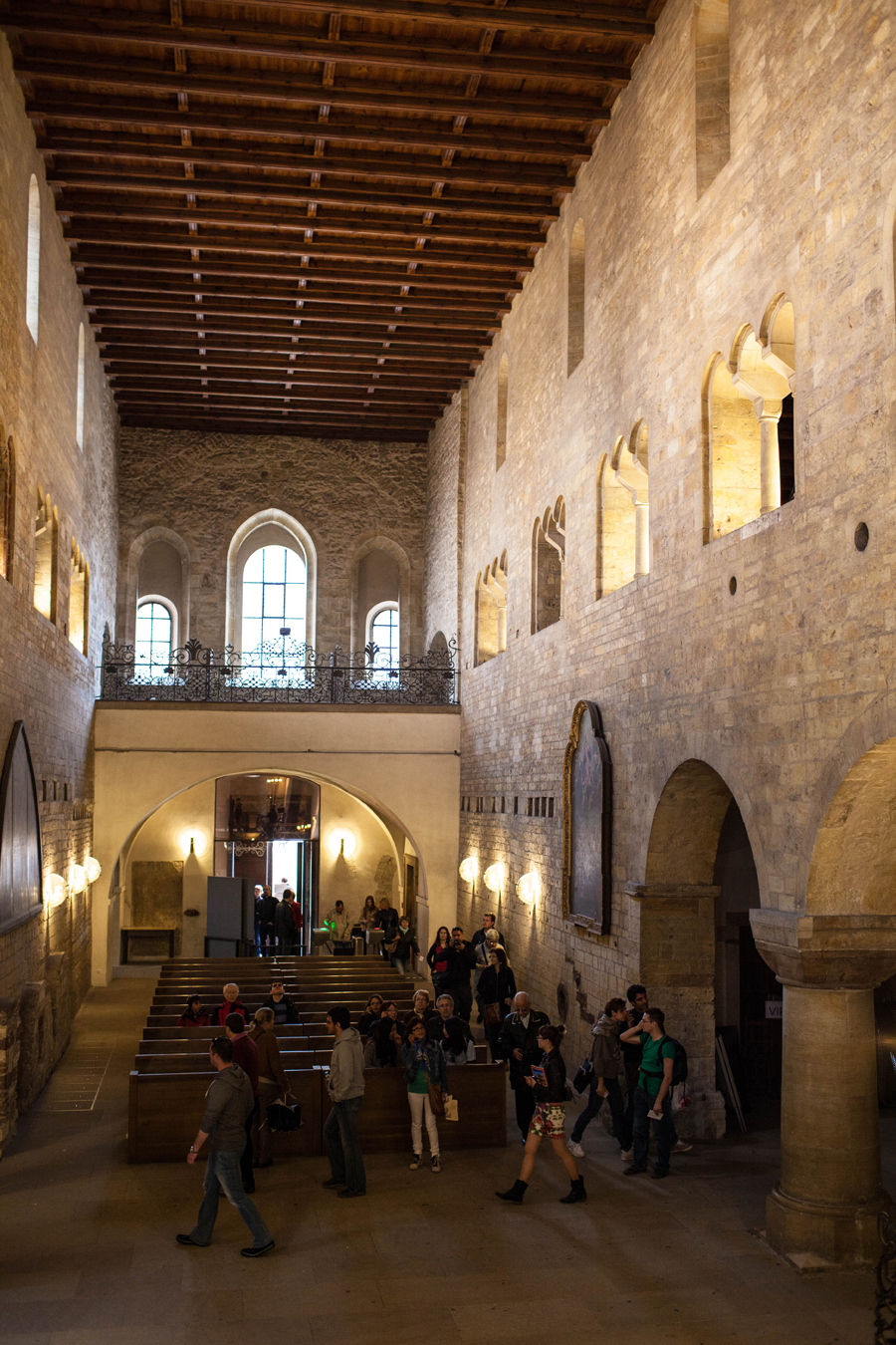 Inside St Georges Basilica