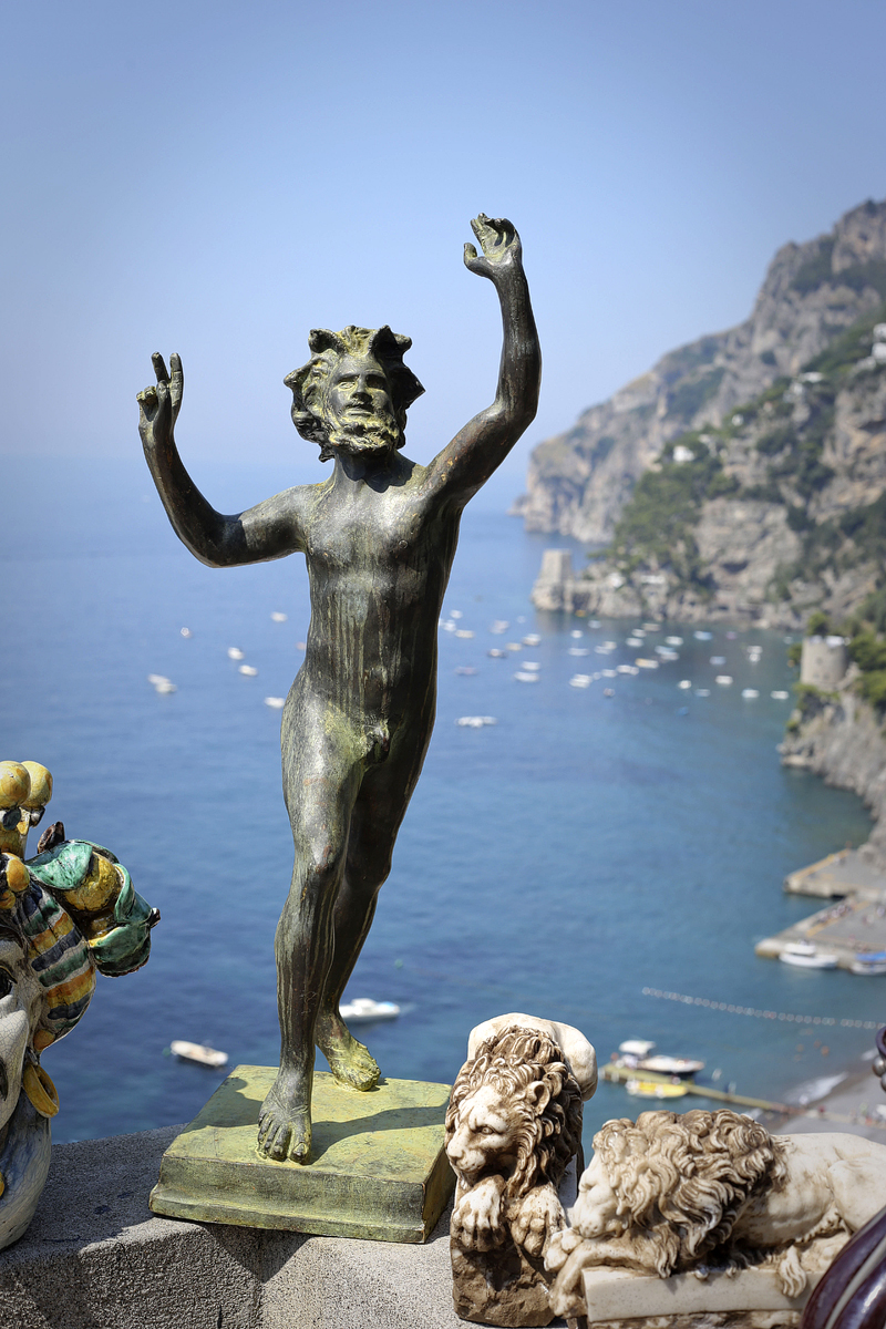 Statue in Capri Italy