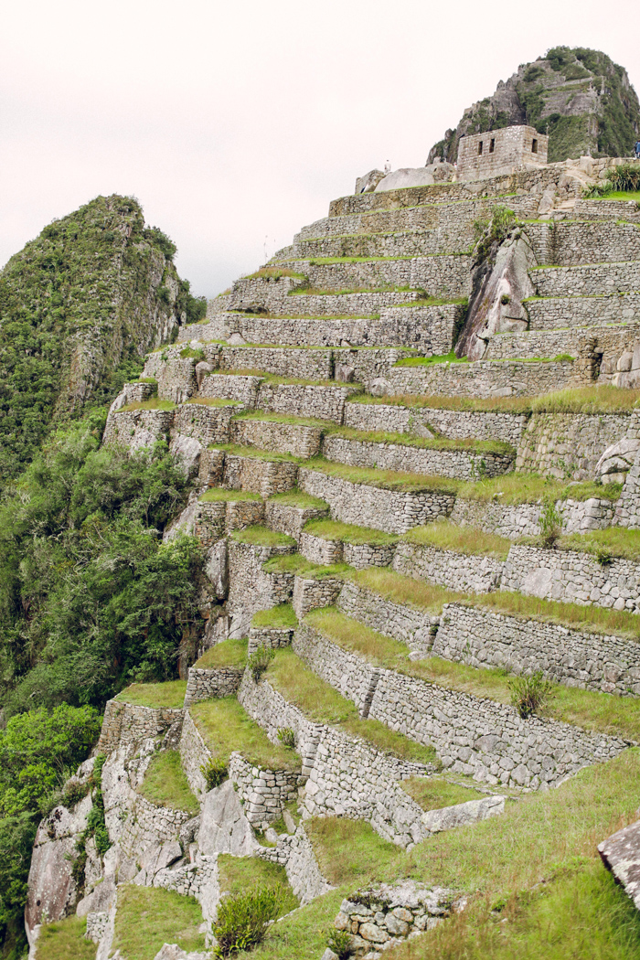 Stone Terraces at Machu Picchu