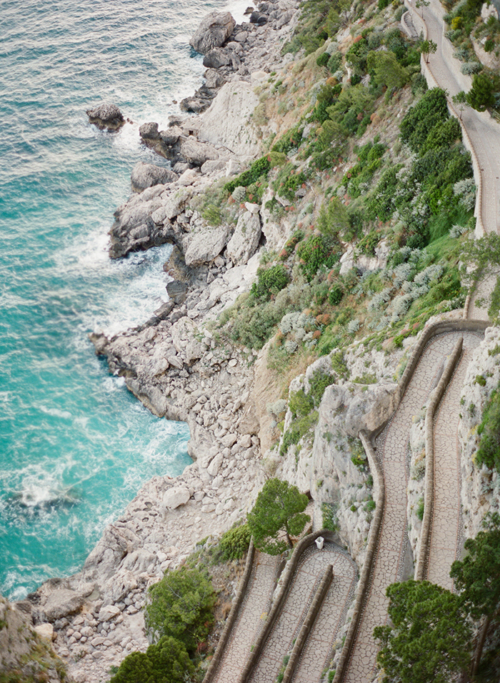 Walking Path Along the Cliffs of Capri