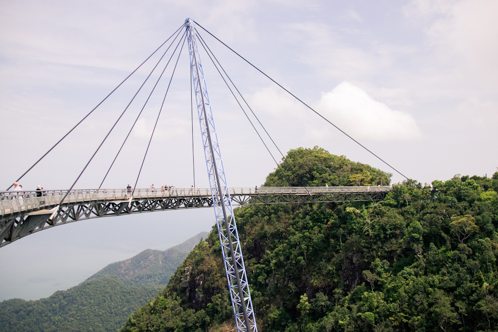 Bridge to the Langkawi Cable Car Bridge to the Langkawi Cable Car