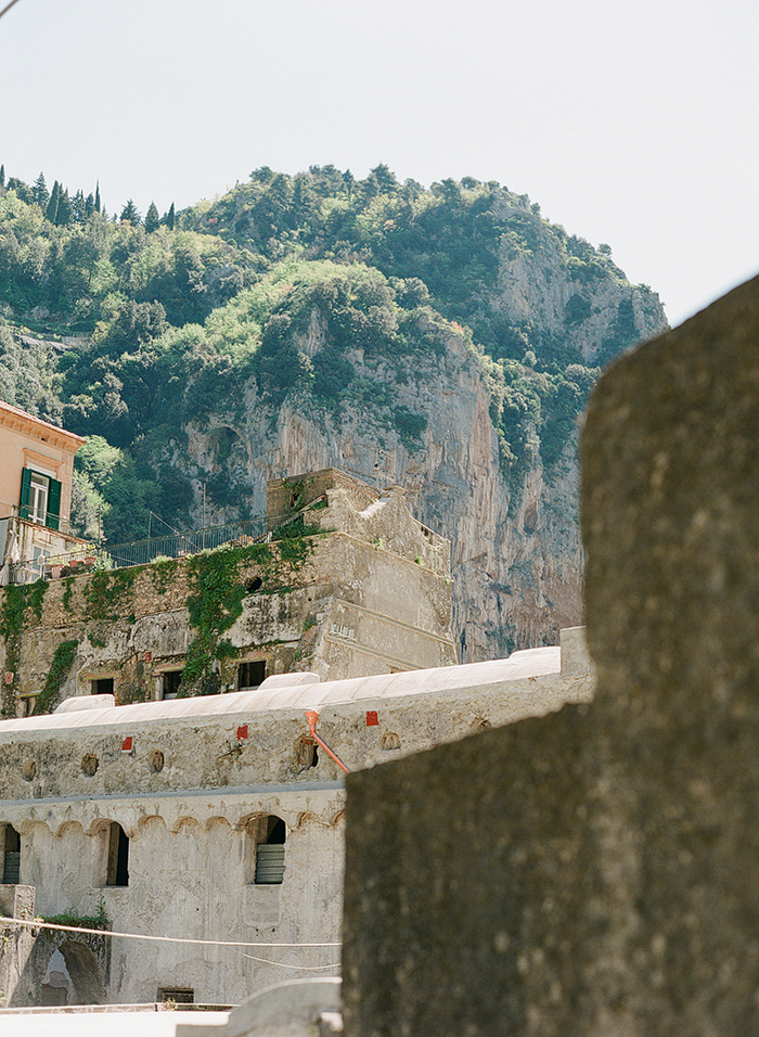 Amalfi Coast with cliffside villages