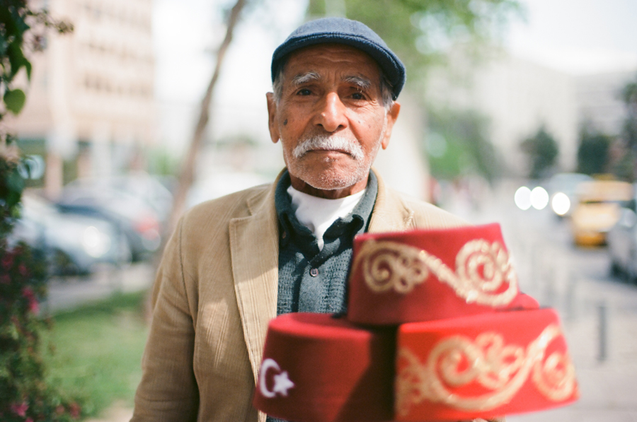 Hat Salesman in Istanbul