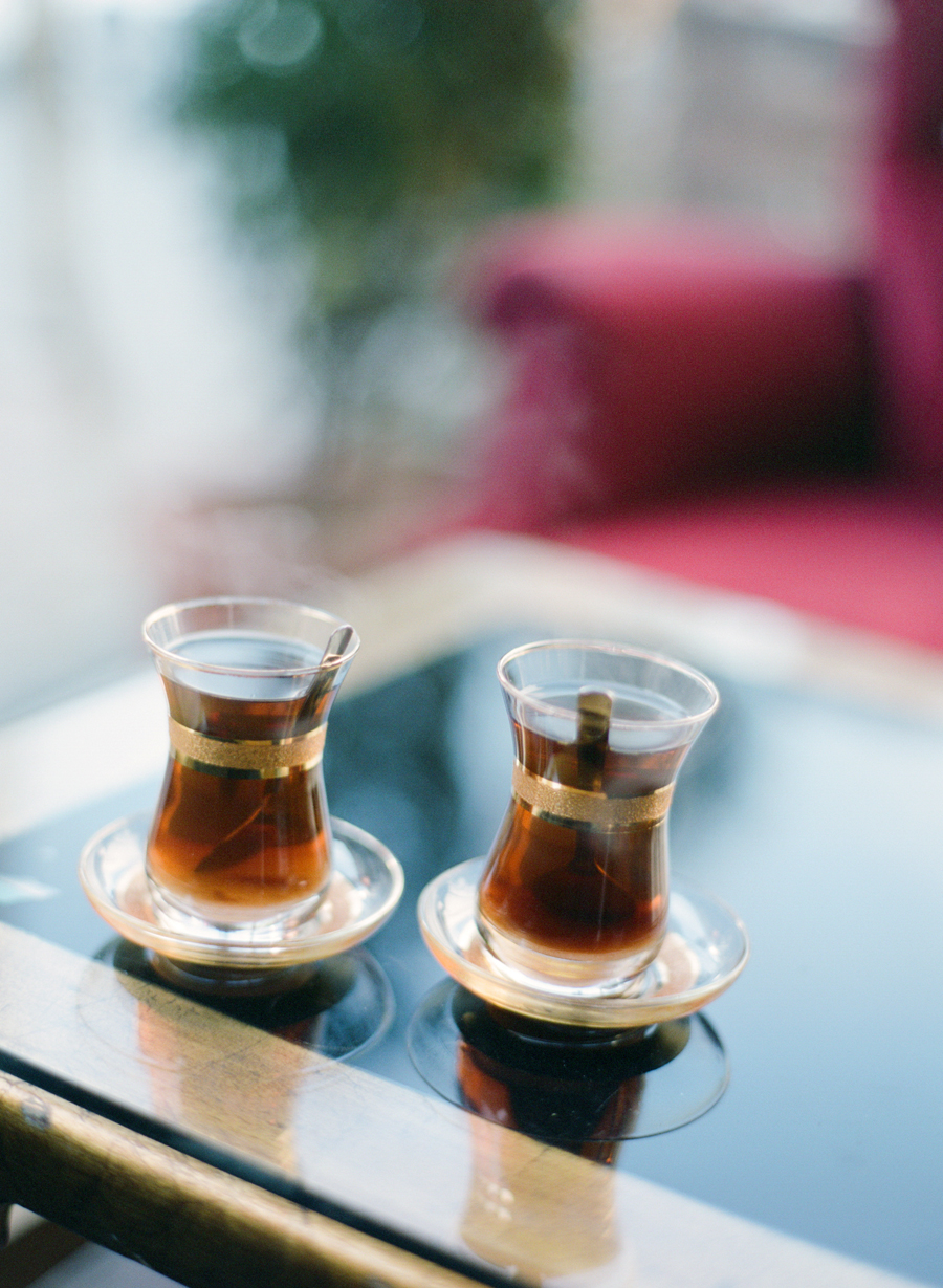 Hot Tea for Two in Istanbul