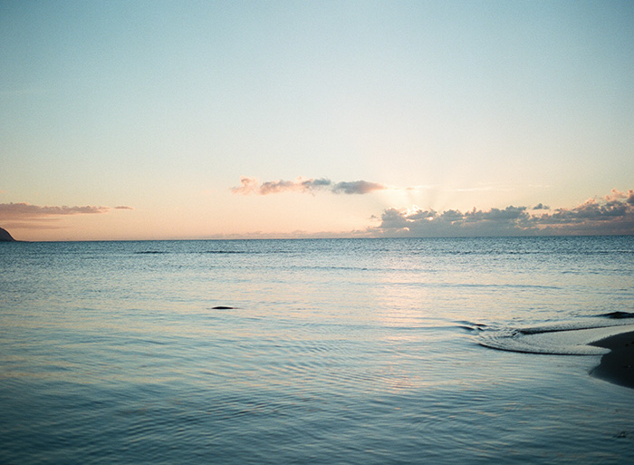 North Shore Sunset on Oahu