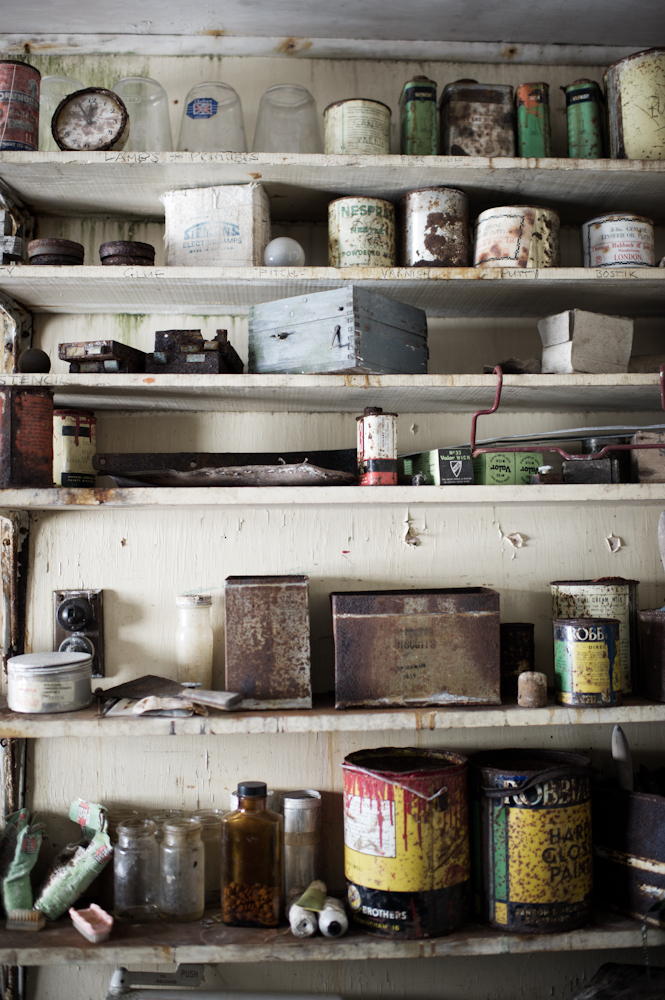 Rusting Cans in Antarctica
