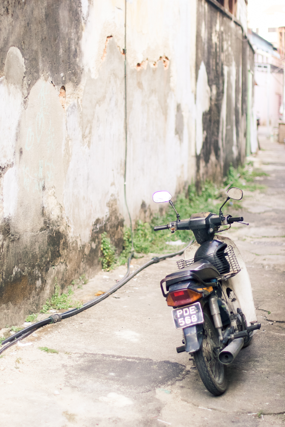 Scooter in Penang Malaysia Scooter in Penang Malaysia