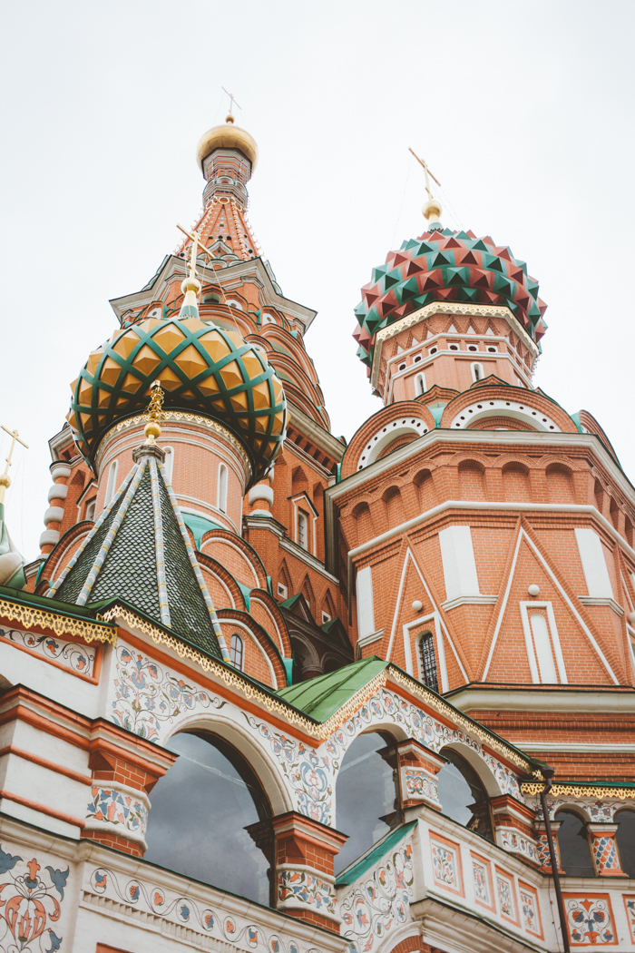 St Basil Cathedral in Moscow Russia