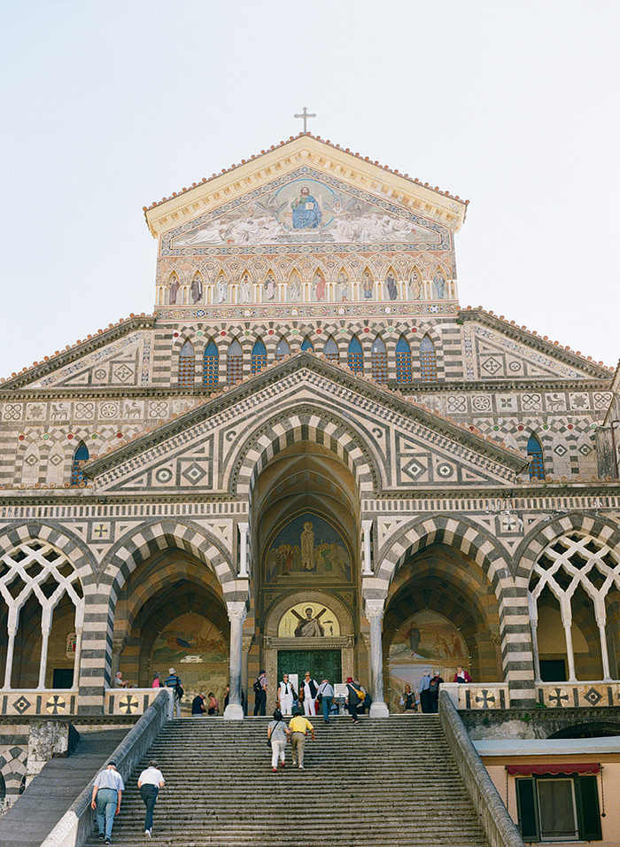 Steps and Tile at the Duomo di Amalfi