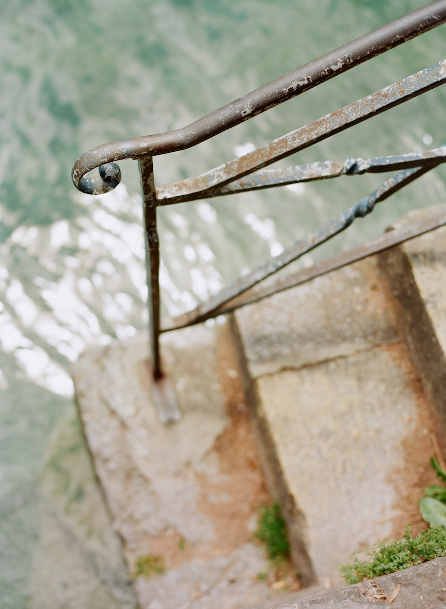 Steps to the Water in Annecy France