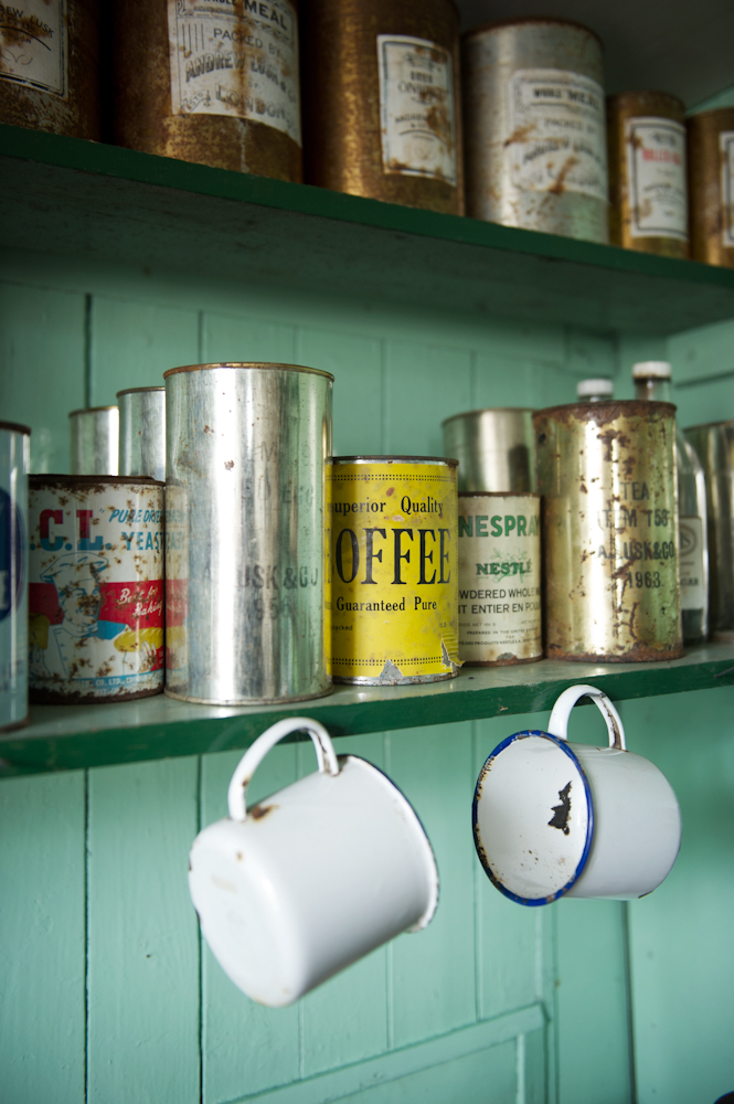 Tin Coffee Cans in Antarctica