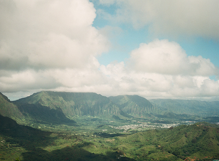 View from the Olomana Hike on Oahu