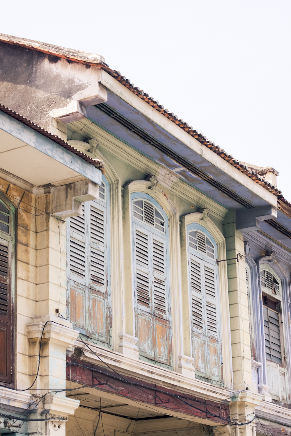 Weathered Shutters in Penang Malaysia Weathered Shutters in Penang Malaysia