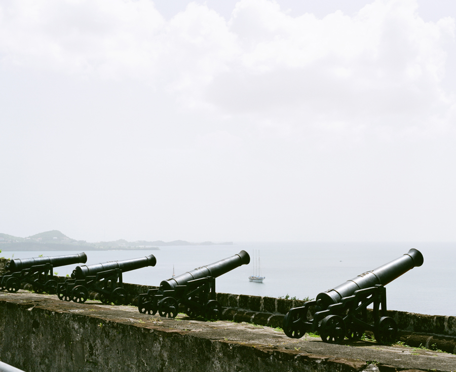 Cannons at Fort George Grenada