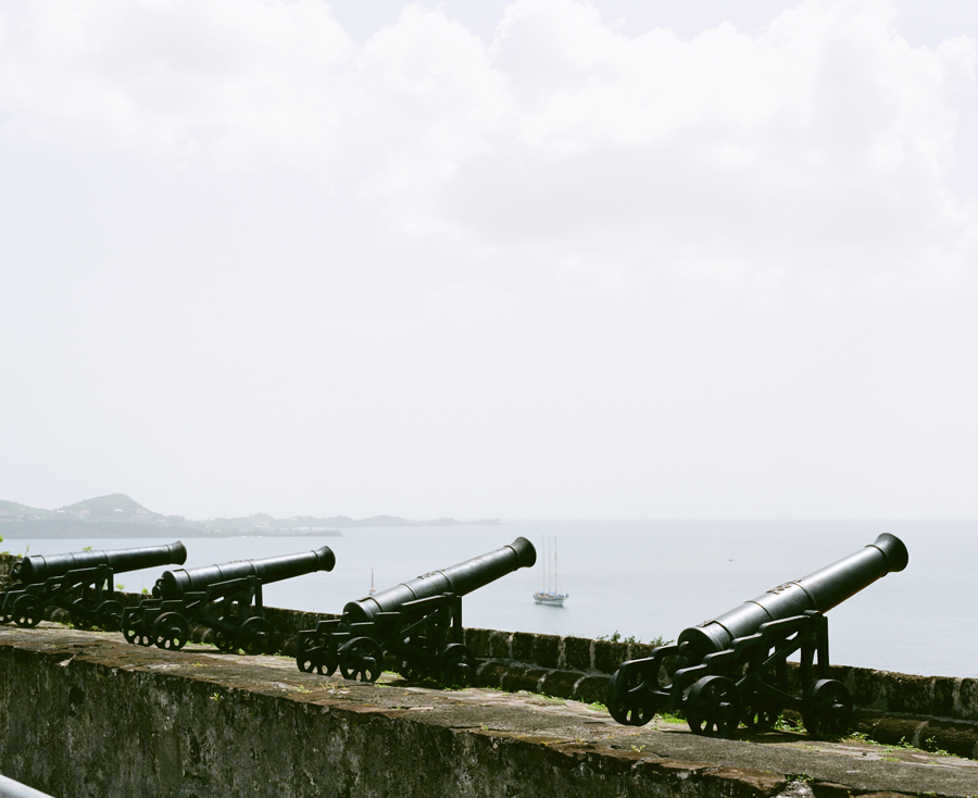 Cannons at Fort George Grenada Cannons at Fort George Grenada