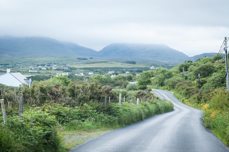 Countryside of Connemara Ireland