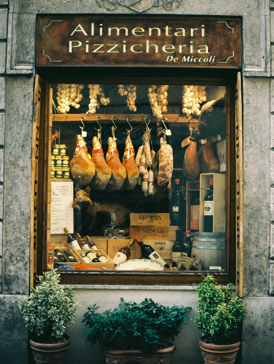 Local Grocer in Tuscany