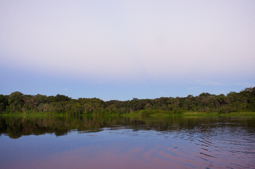 Sunset Over the Amazon in Yasuni National Park