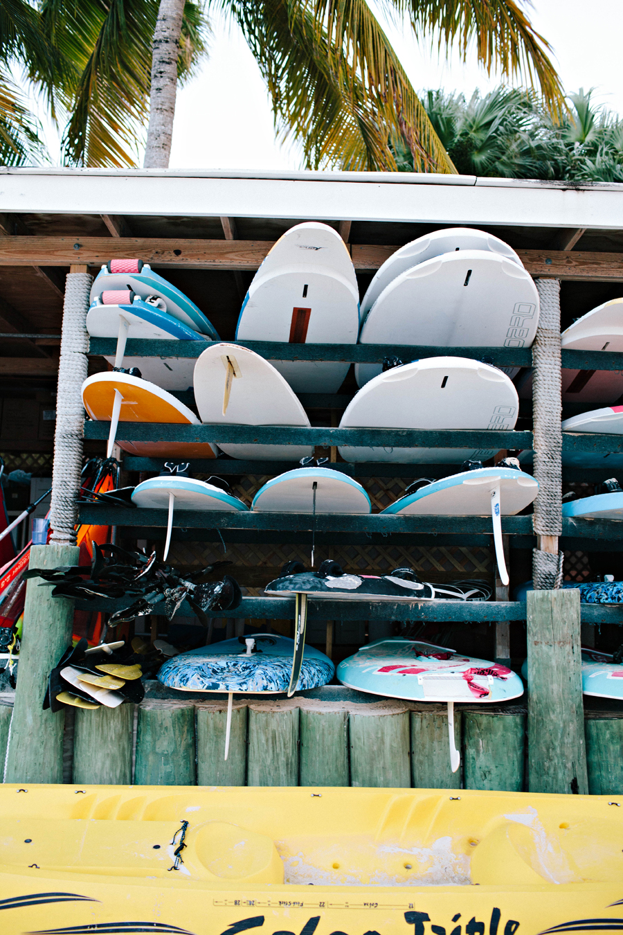 Surfboards in St Thomas