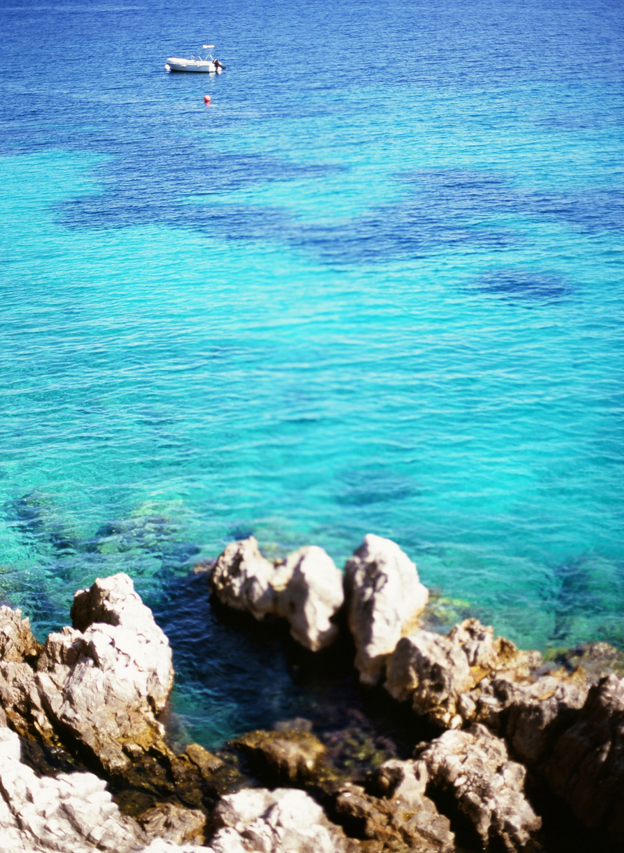 Teal Waters of Kalamaki Beach in Corfu Greece